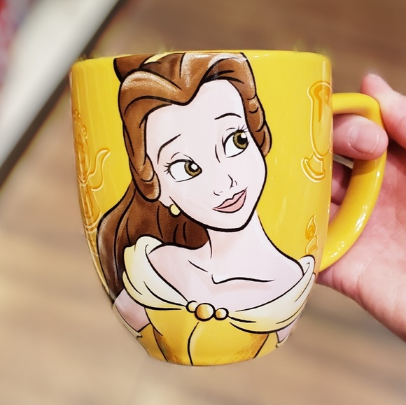 DISNEY PARKS BELLE PORTRAIT CERAMIC MUG - Picture 2 of 3